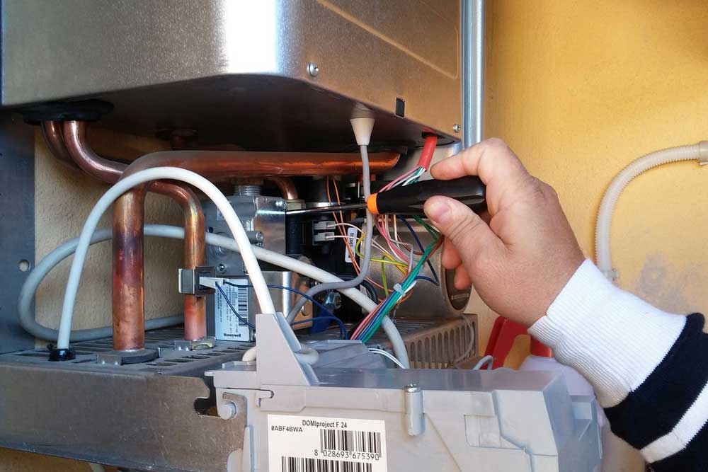 Repairing a furnace